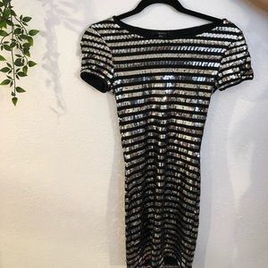 Sequence mini dress, size small